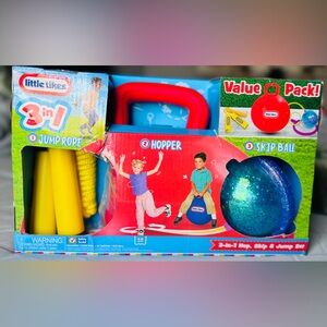 3-in-1 Kids Activity set. Hop, Skip & Jump NIB
